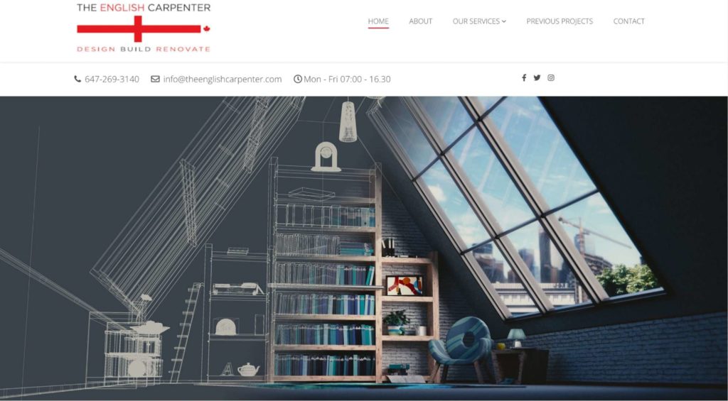 The English Carpenter homepage
