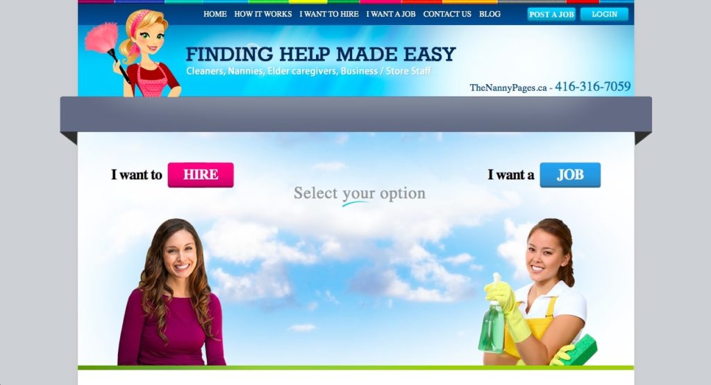 The Nanny Pages Homepage