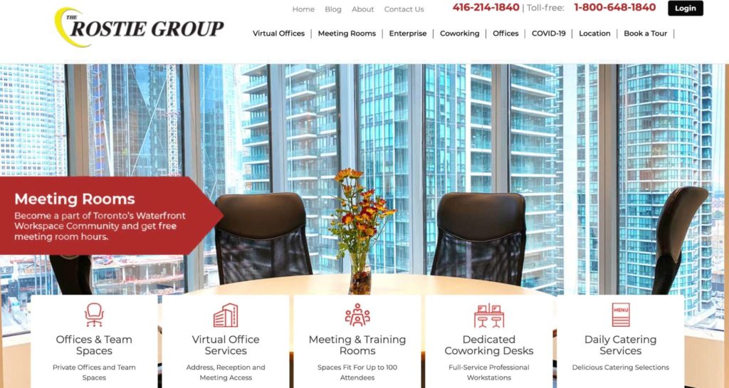 The Rostie Group homepage