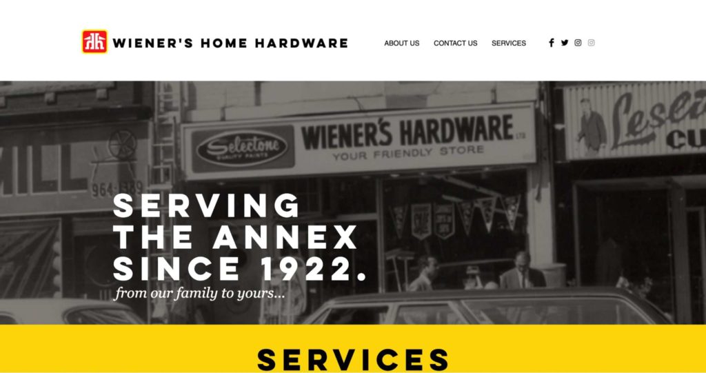 Wiener's Home homepage