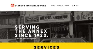 Wiener's Home homepage