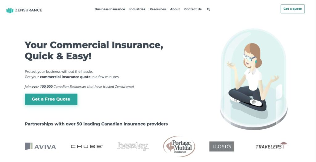 Zensurance Homepage