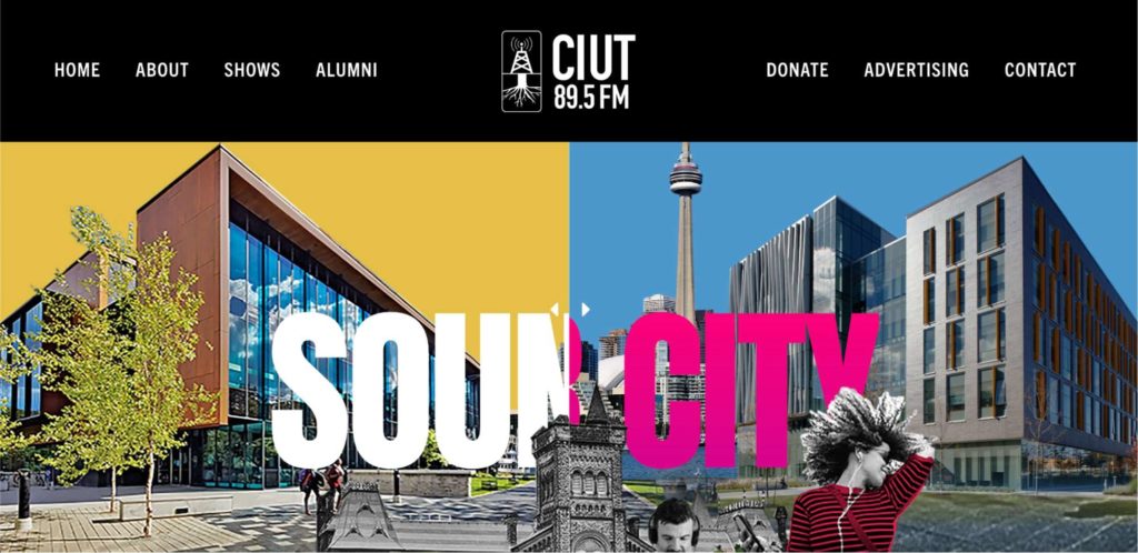 CIUT-FM 89.5 FM Homepage