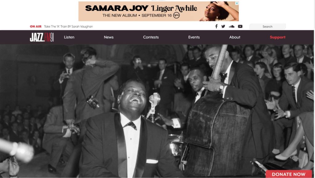 CJRT-FM JAZZ.FM91 Homepage