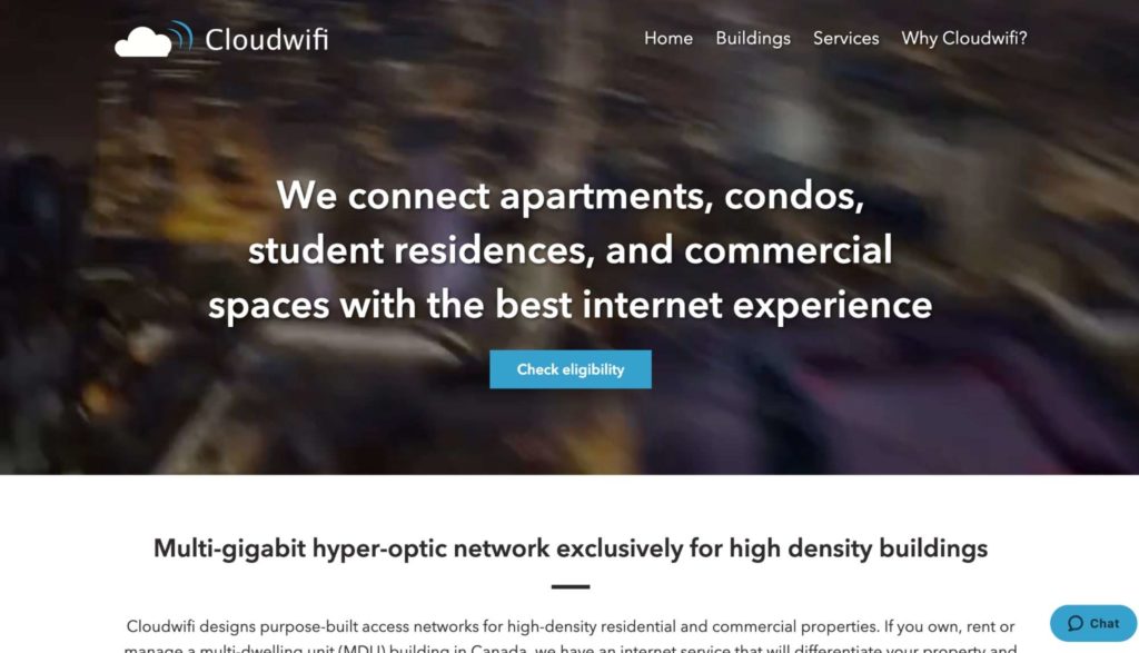 Cloudwifi Inc. Homepage