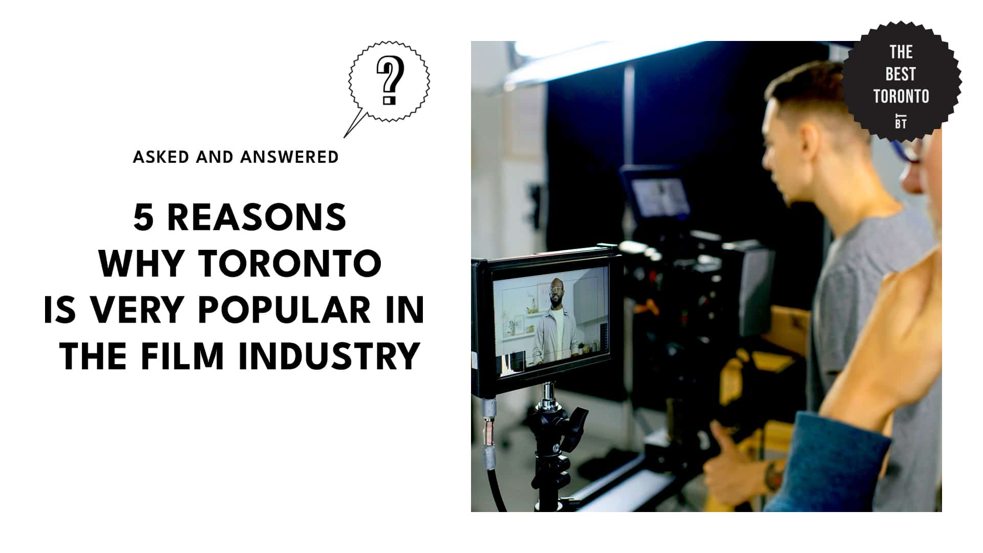 Does Toronto have a film industry