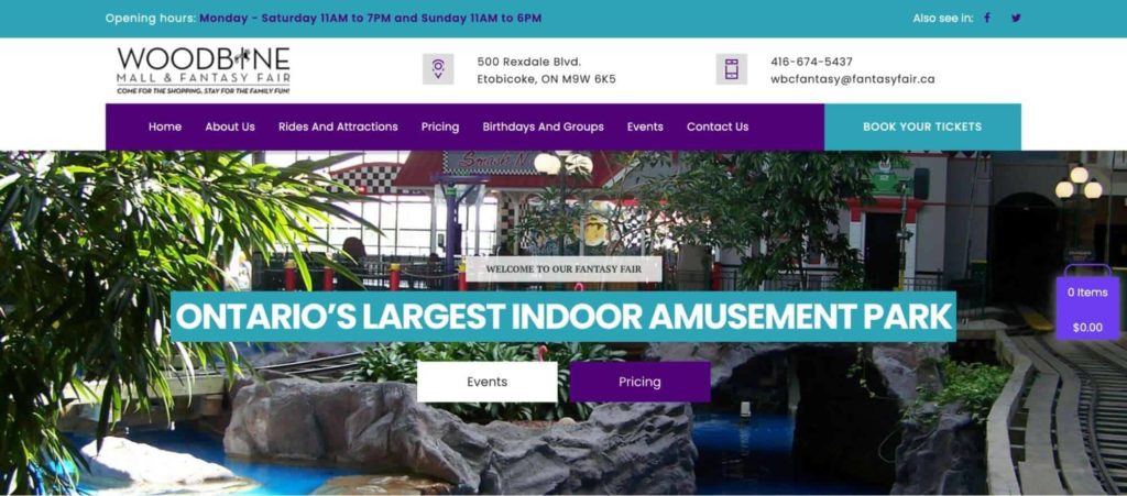 Fantasy Fair Homepage