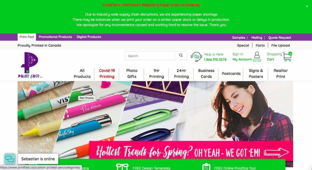 Print Fast Homepage