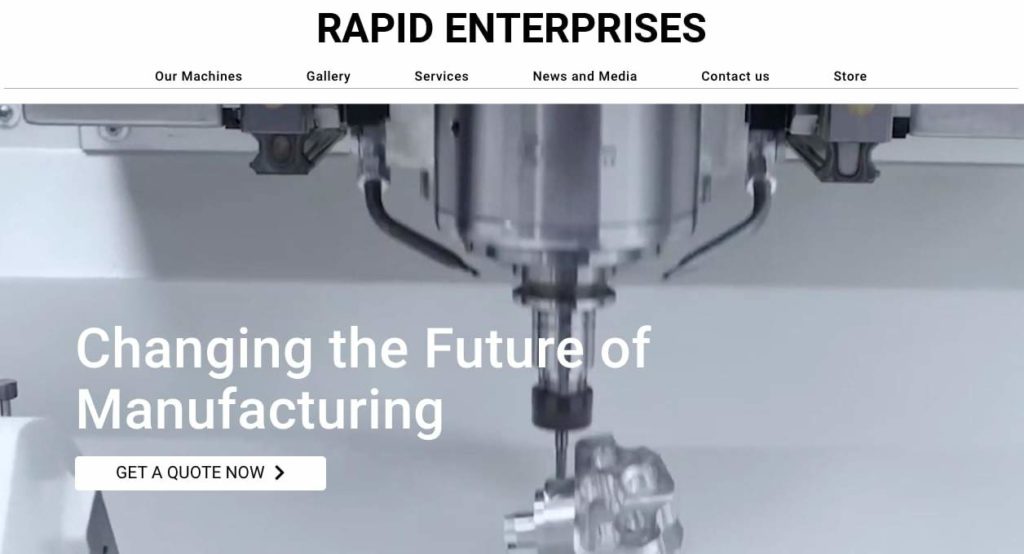 Rapid Enterprises Homepage