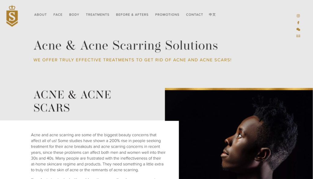 Sovereign Skin Homepage