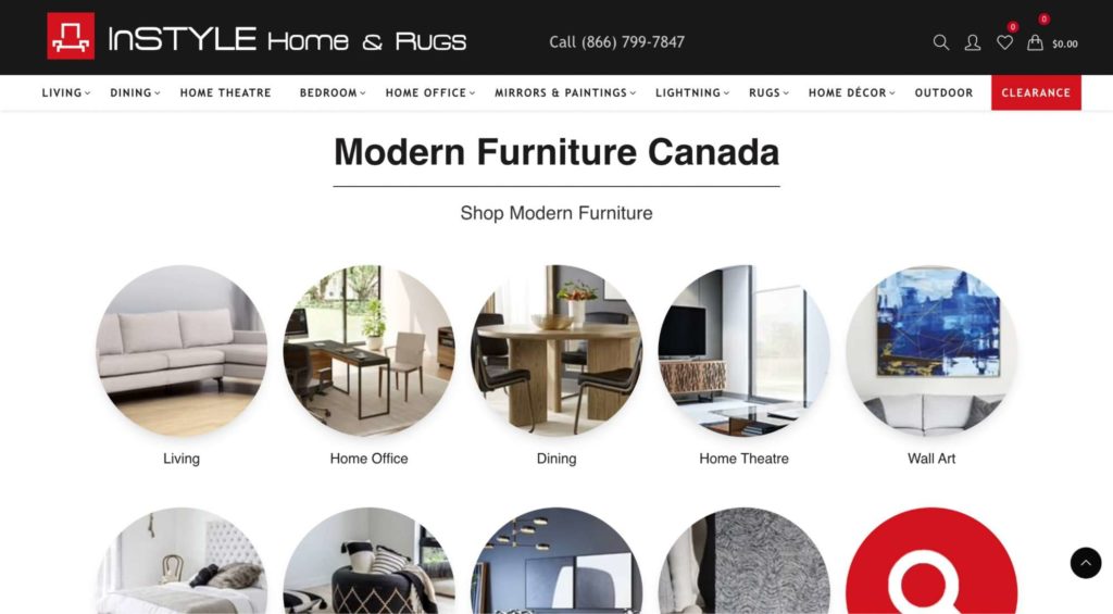 InSTYLE Home Rugs Homepage