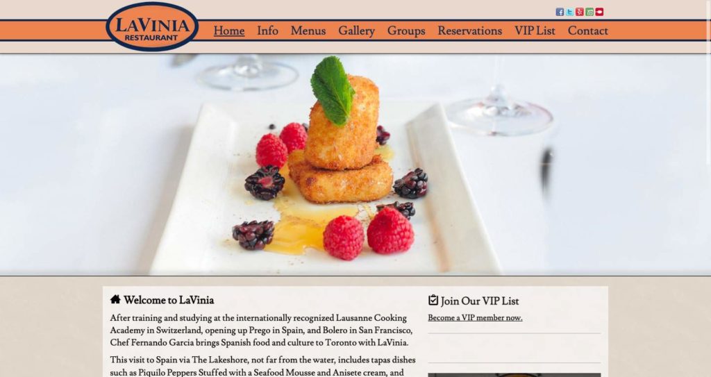 LaVinia Homepage