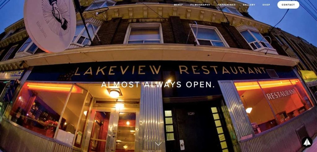The Lakeview Restaurant Homepage