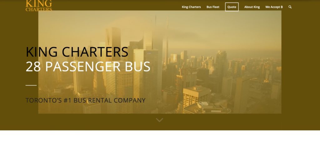 King Charters Homepage