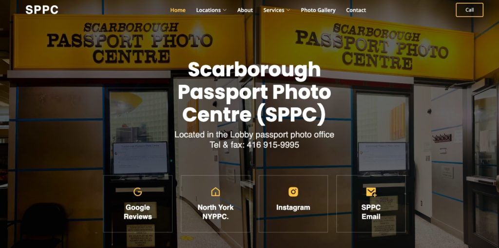 Scarborough Passport Photo Centre Homepage