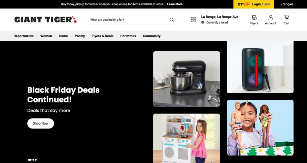 Giant Tiger's Homepage