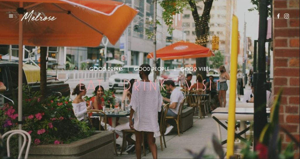 Melrose on Adelaide's Homepage