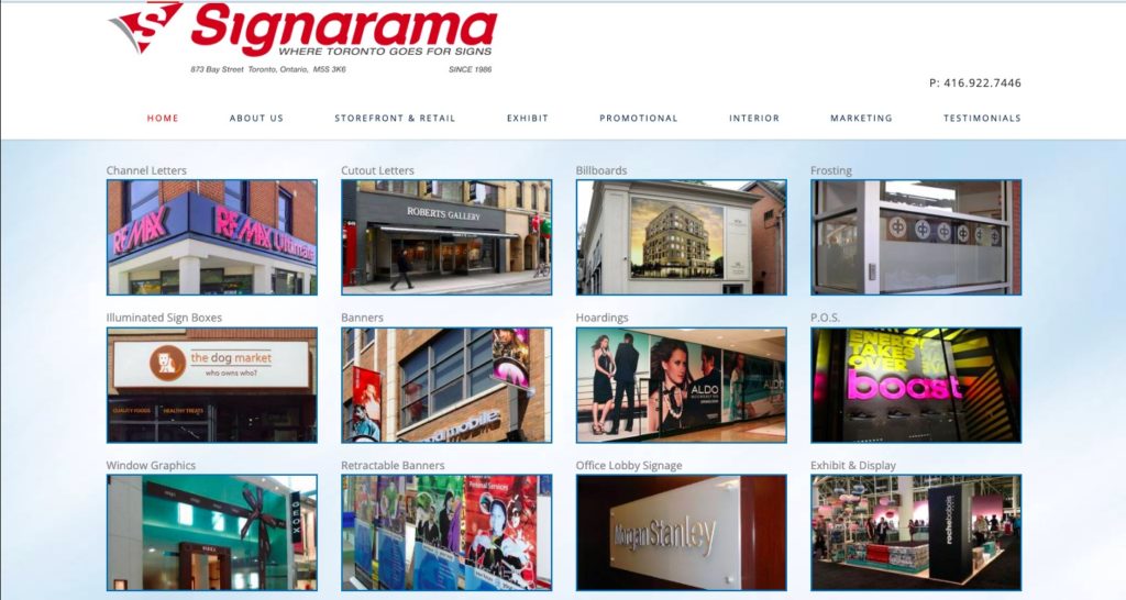 Signarama Toronto's Homepage