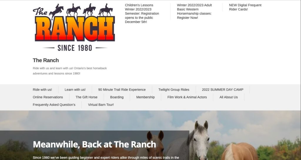 The Ranch's Homepage