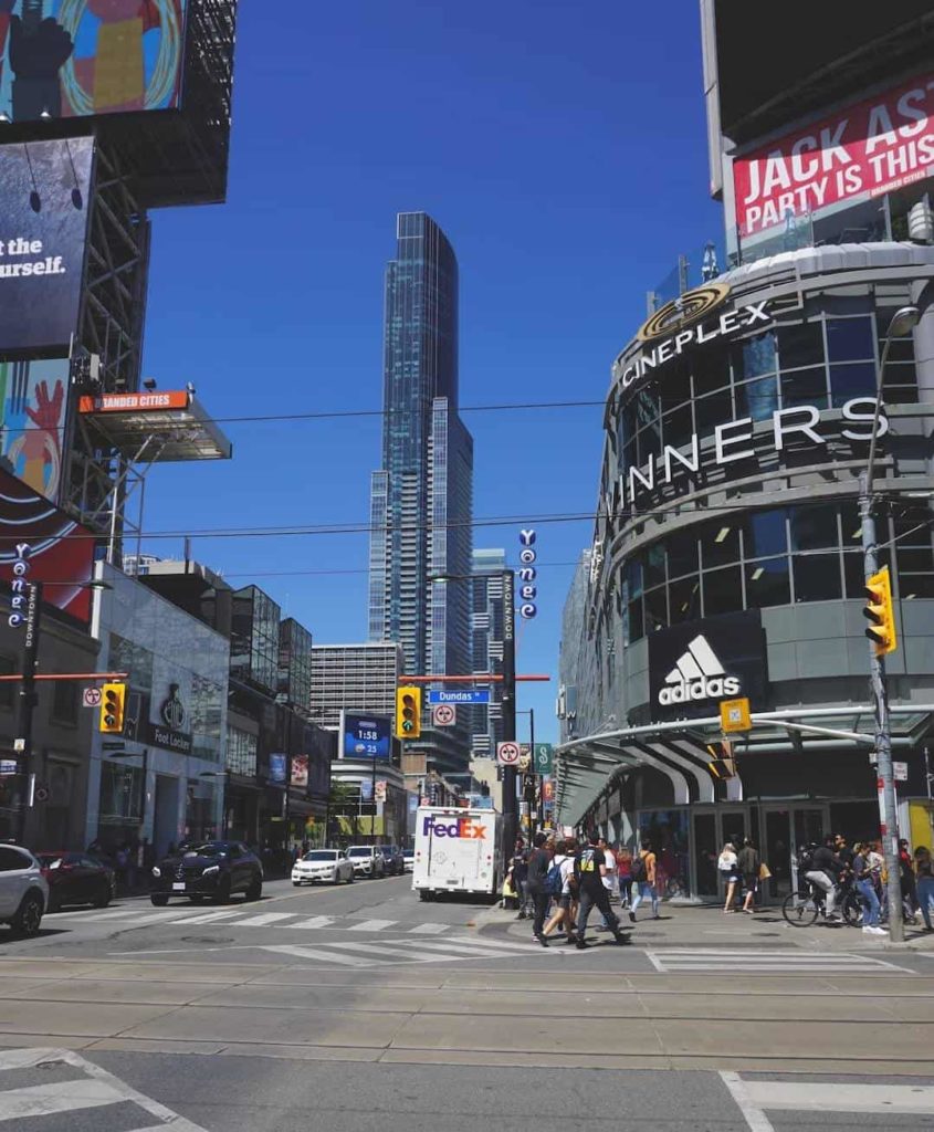 Yonge-Dundas Square area