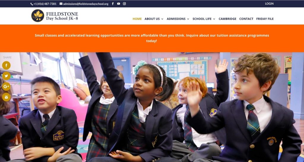 Fieldstone School's Homepage