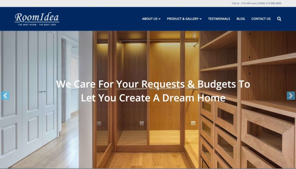RoomIdea's Homepage