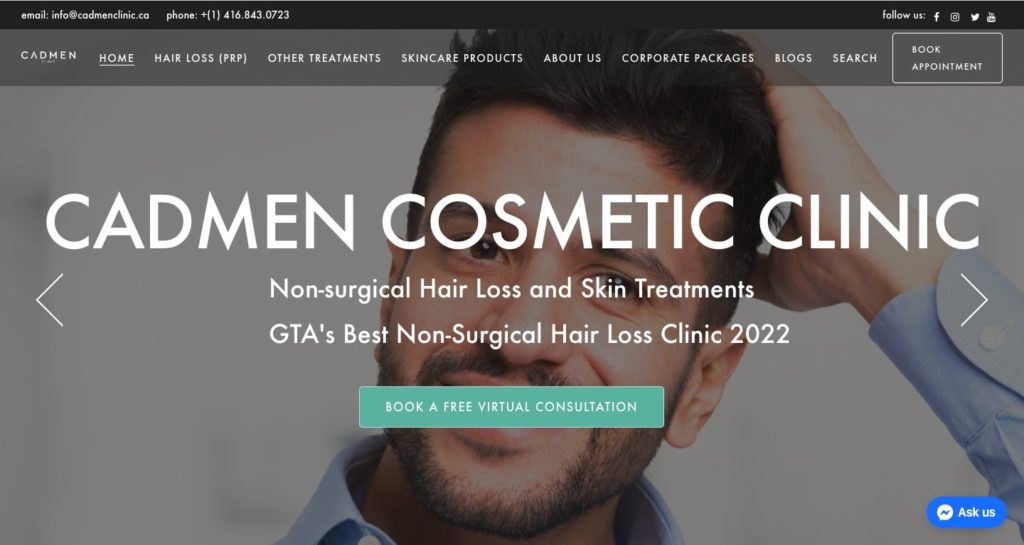 Cadmen Clinic's Homepage