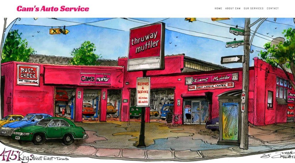 Cam’s Auto Service's Homepage