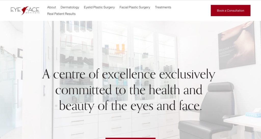 Eye Face Institute's Homepage