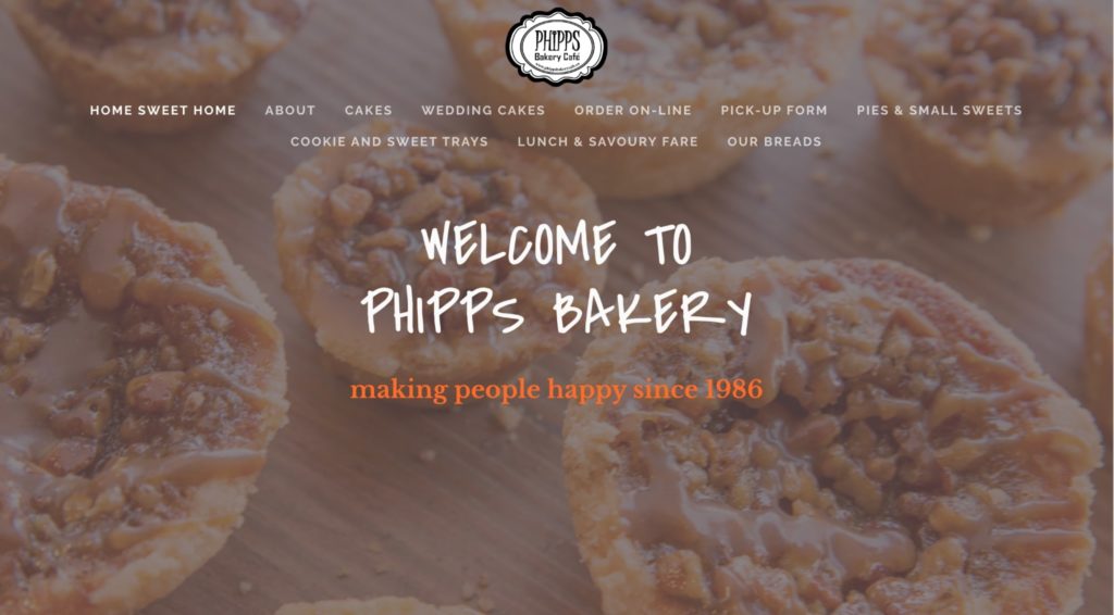 Phipps Bakery's Homepage