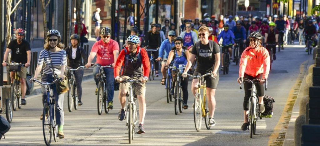 Toronto has a vibrant cycling community