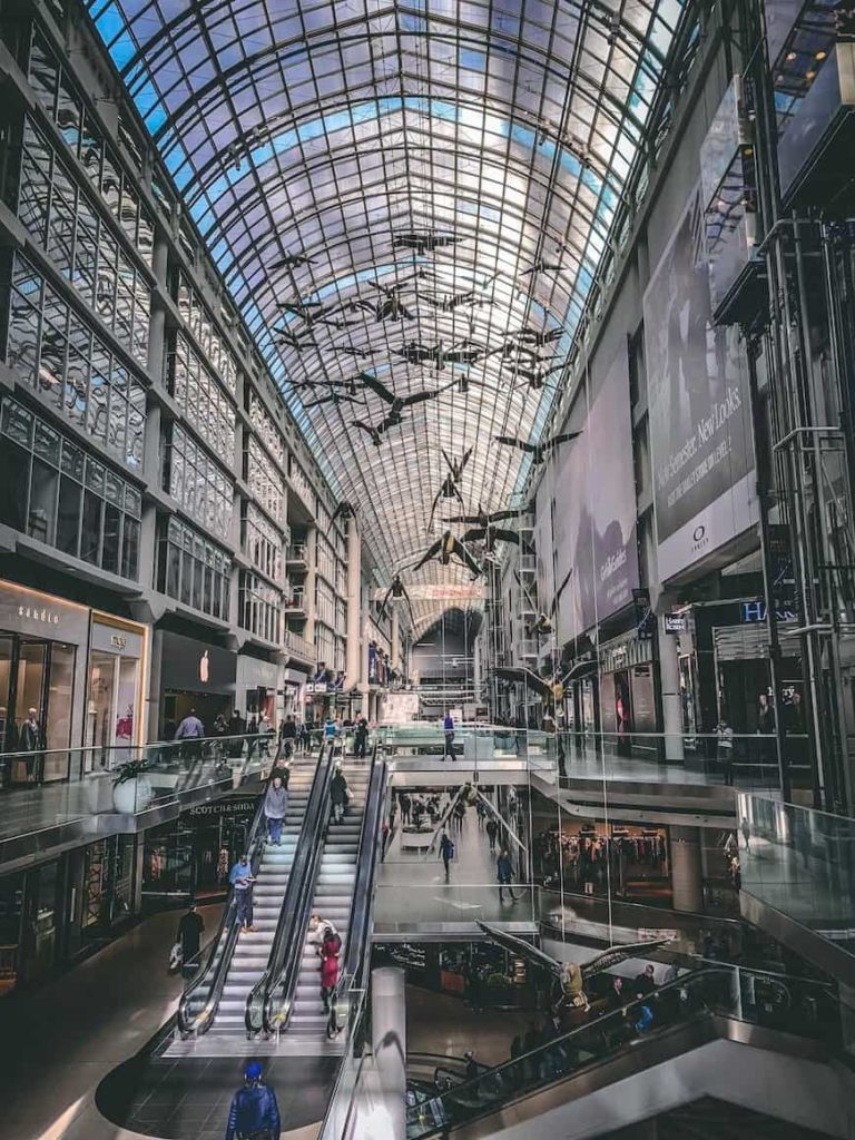 Torontonians shop till they drop