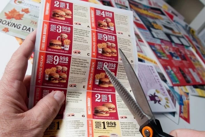 Try collecting and using coupons