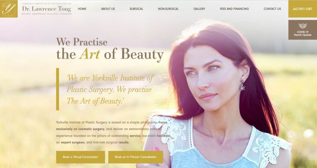 Yorkville Institute of Plastic Surgery's Homepage
