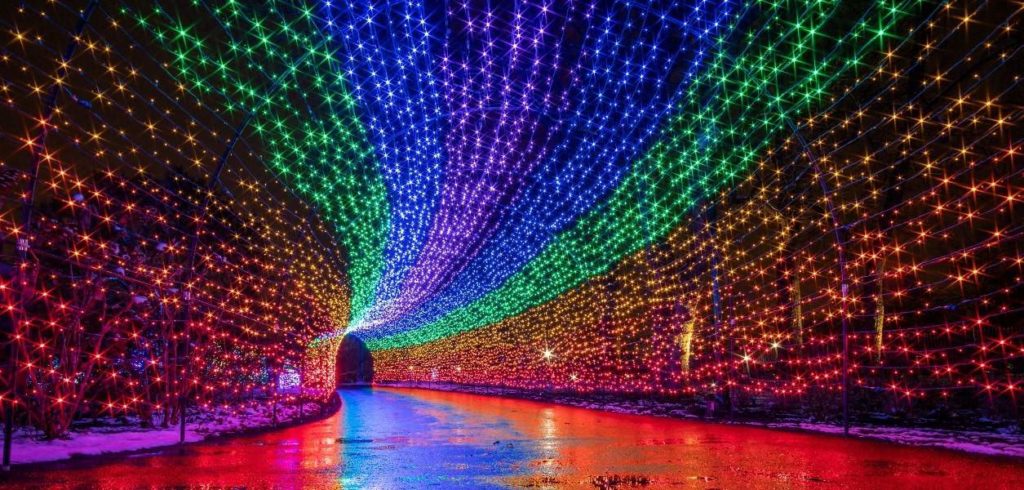Get lit up (literally and figuratively) at the Halloween Nights of Lights