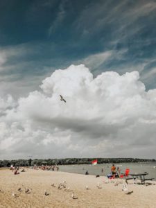 Go to the beach