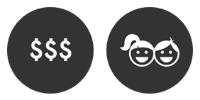 Pricey - Great for Kids Logo
