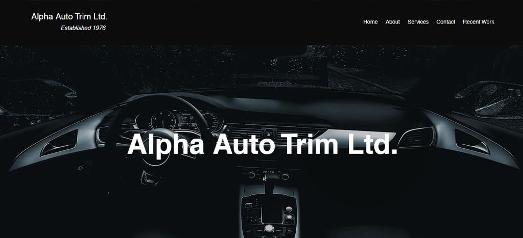 Alpha Auto Trim Ltd.'s Homepage
