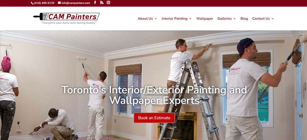 CAM Painters Homepage