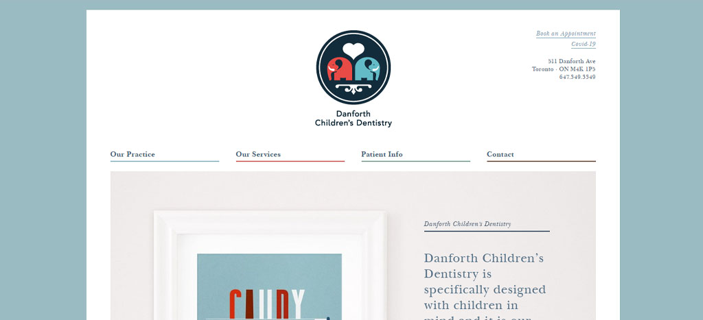 Danforth Children's Dentistry's Homepage