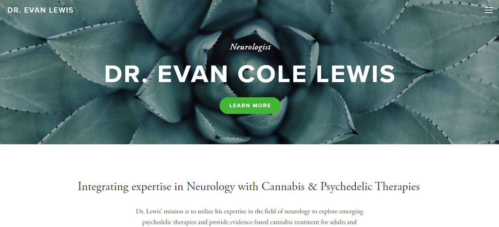 Dr. Evan Cole Lewis Homepage