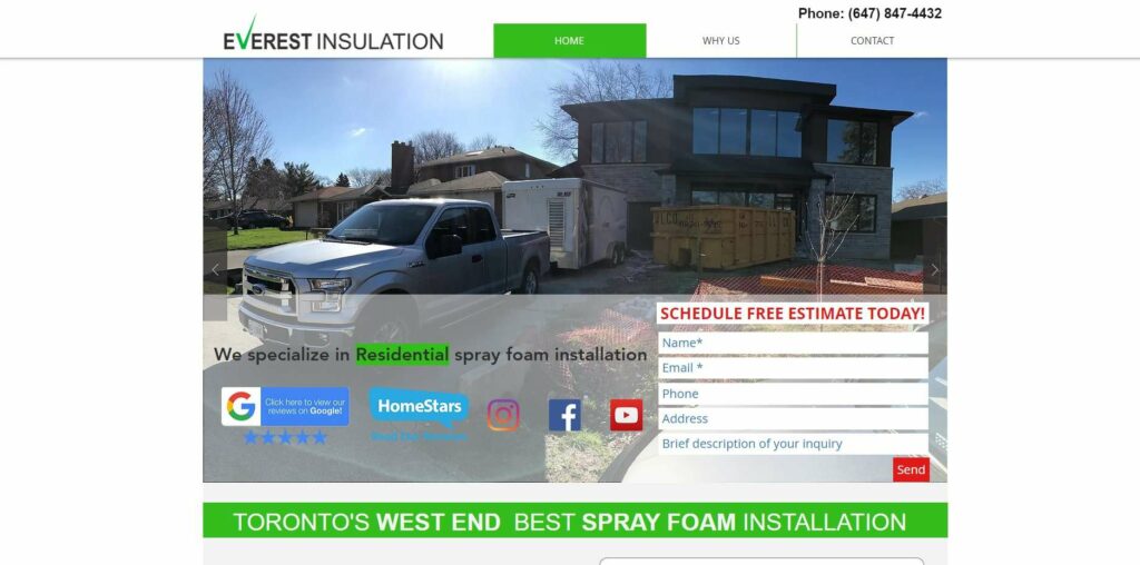 Everest Insulation's Homepage