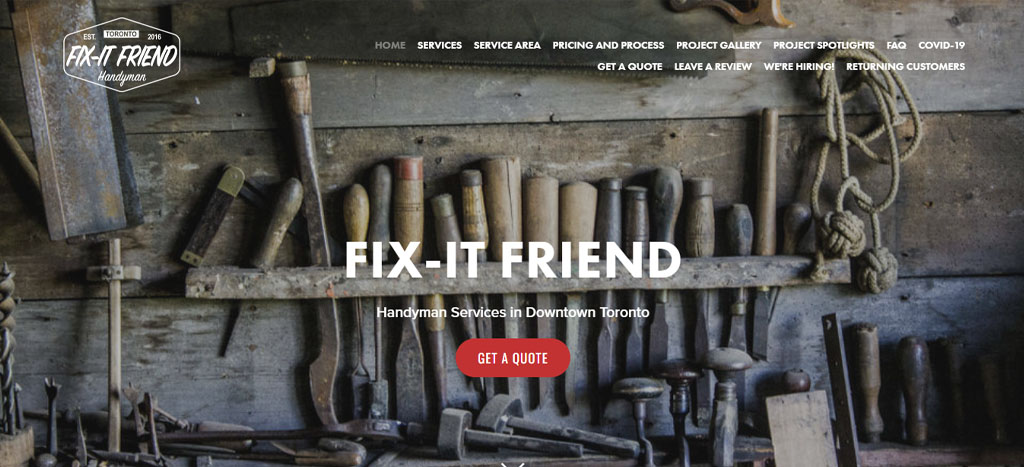 Fix-It Friend's Homepage