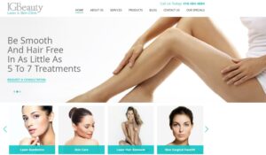IGBeauty Laser & Skin Clinic's Homepage