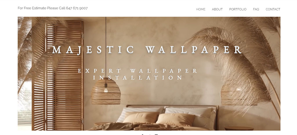 Majestic Wallpaper's Homepage