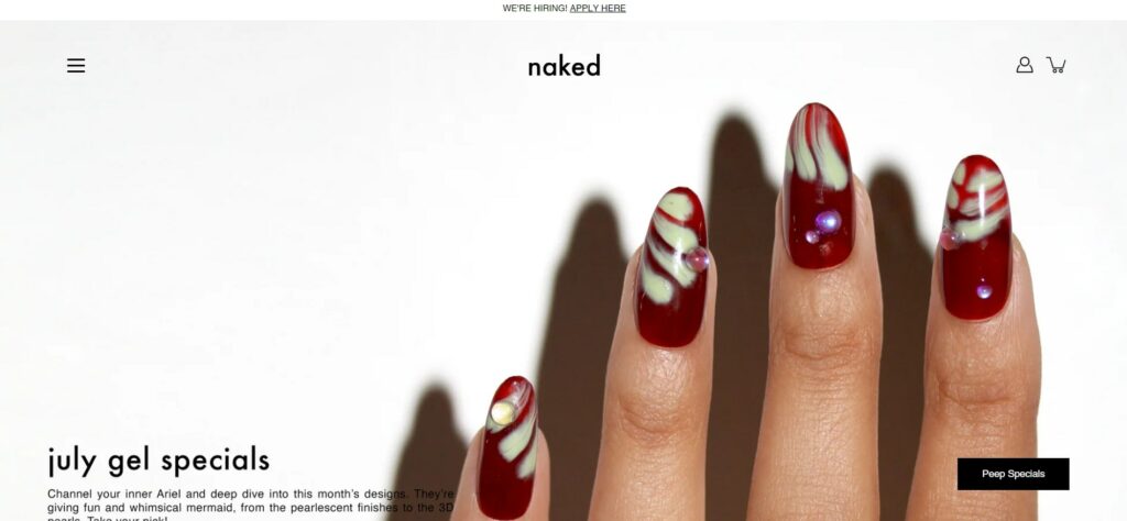 Naked Beauty Bar's Homepage