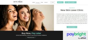 New Skin Laser Clinic's Homepage