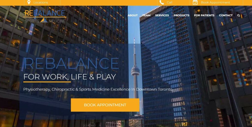 Rebalance Sports Medicine's Homepage