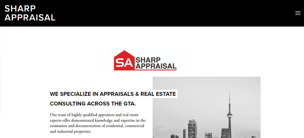 Sharp Appraisal & Consulting's Homepage