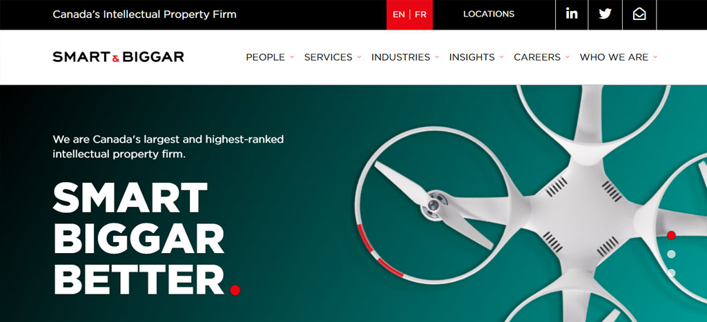 Smart & Biggar LLP's Homepage